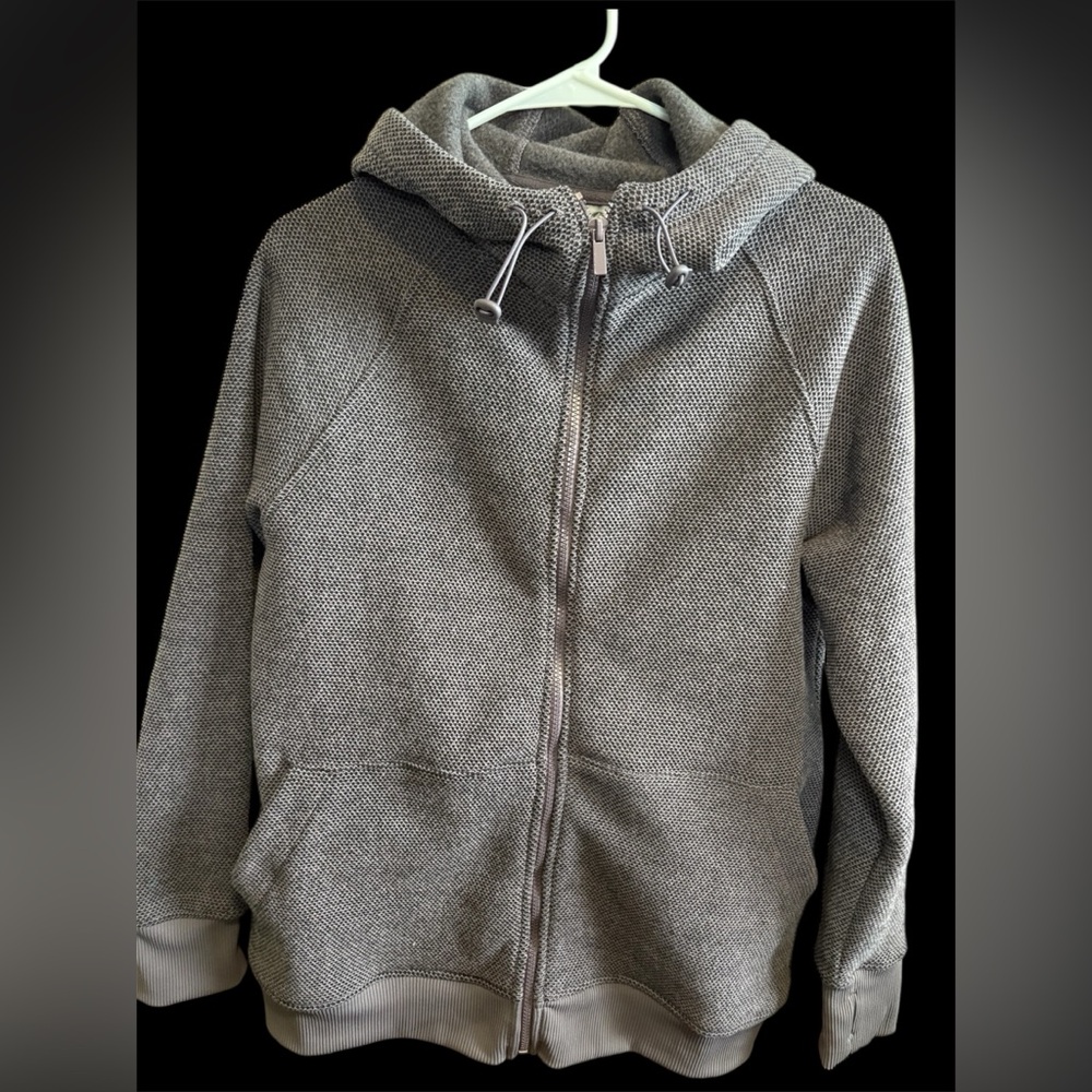 Mono B Charcoal Zip-Up Jacket